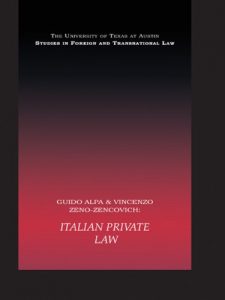Baixar Italian Private Law (UT Austin Studies in Foreign and Transnational Law) pdf, epub, ebook