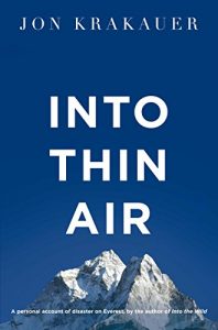 Baixar Into Thin Air: A personal account of the Everest disaster (English Edition) pdf, epub, ebook