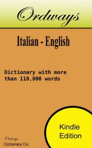 Baixar Ordways Italian – English Dictionary (English Edition) pdf, epub, ebook