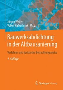 Baixar Bauwerksabdichtung in der Altbausanierung pdf, epub, ebook