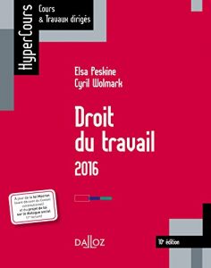 Baixar Droit du travail 2016 (HyperCours) (French Edition) pdf, epub, ebook