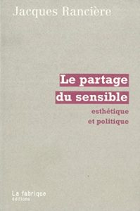 Baixar La partage du sensible: Esthétique et politique pdf, epub, ebook