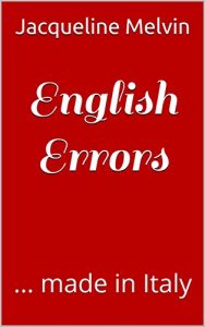 Baixar English Errors: … made in Italy (English Edition) pdf, epub, ebook