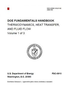 Baixar DOE Fundamentals Handbook: Thermodynamics, Heat Transfer, and Fluid Flow Fundamentals Handbook: 1992 (English Edition) pdf, epub, ebook