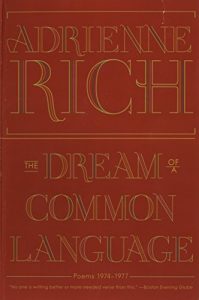 Baixar The Dream of a Common Language: Poems 1974-1977 pdf, epub, ebook