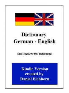 Baixar Dictionary German – English (German Edition) pdf, epub, ebook