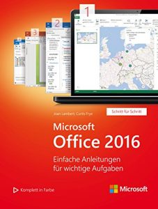 Baixar Microsoft Office 2016 (Microsoft Press): Einfache Anleitungen für wichtige Aufgaben (Schritt für Schritt) (German Edition) pdf, epub, ebook