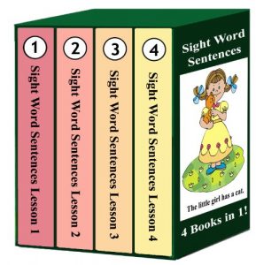 Baixar Sight Word Sentences – Lessons 1-4: 4 Books in 1! (English Edition) pdf, epub, ebook