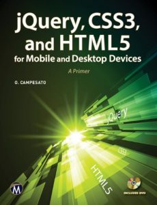 Baixar jQuery, CSS3, and HTML5 for Mobile/Desktop Devices (English Edition) pdf, epub, ebook