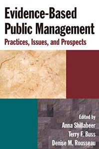 Baixar Evidence-Based Public Management: Practices, Issues and Prospects: Practices, Issues and Prospects pdf, epub, ebook