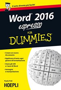 Baixar Word 2016 espresso For Dummies pdf, epub, ebook