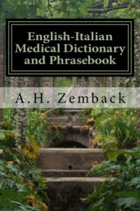 Baixar English-Italian Medical Dictionary and Phrasebook (English Edition) pdf, epub, ebook