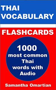 Baixar 1000+ Thai Language Vocabulary Flash cards with Audio pronunciation (English Edition) pdf, epub, ebook