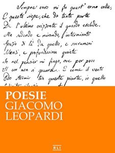 Baixar Poesie. G. Leopardi (RLI CLASSICI) pdf, epub, ebook