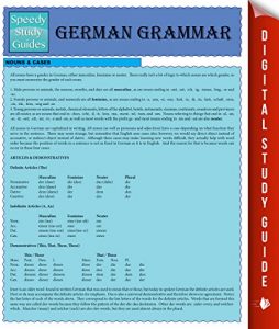 Baixar German Grammar (Speedy Study Guides) pdf, epub, ebook
