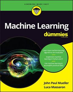 Baixar Machine Learning For Dummies pdf, epub, ebook