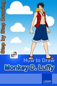 Baixar How to draw Luffy from One Piece: Step-By-Step Drawing Lessons for Children (English Edition) pdf, epub, ebook