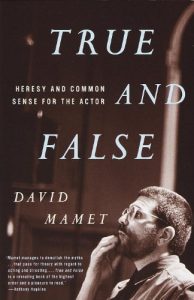 Baixar True and False: Heresy and Common Sense for the Actor pdf, epub, ebook