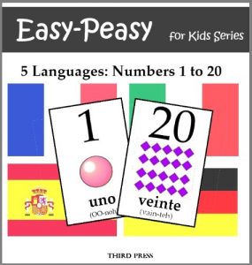 Baixar 5 Languages: Numbers from 1 to 20 – Spanish, French, German, Italian & Portuguese (Easy-Peasy For Kids Series) (English Edition) pdf, epub, ebook