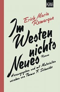 Baixar Im Westen nichts Neues: Roman. Mit Materialien pdf, epub, ebook