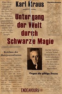 Baixar Untergang der Welt durch schwarze Magie (German Edition) pdf, epub, ebook